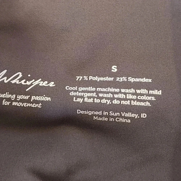 NWT Whisper purple varient color blocked "Lexi" leggings Size Small - Picture 4 of 6